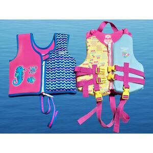 Speedo Swim Kids Flotation Device Type III PDF Life Vest Jacket & Training Float